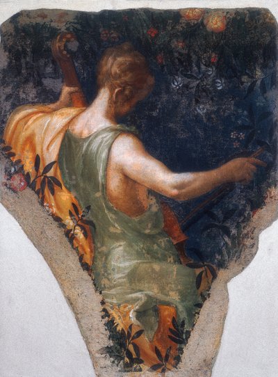 Musikerfiguren von Nicolo dell Abate